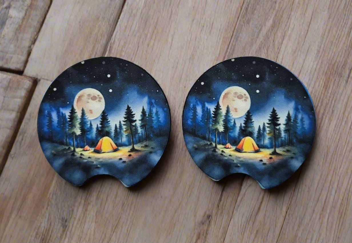 Camping Car Coasters