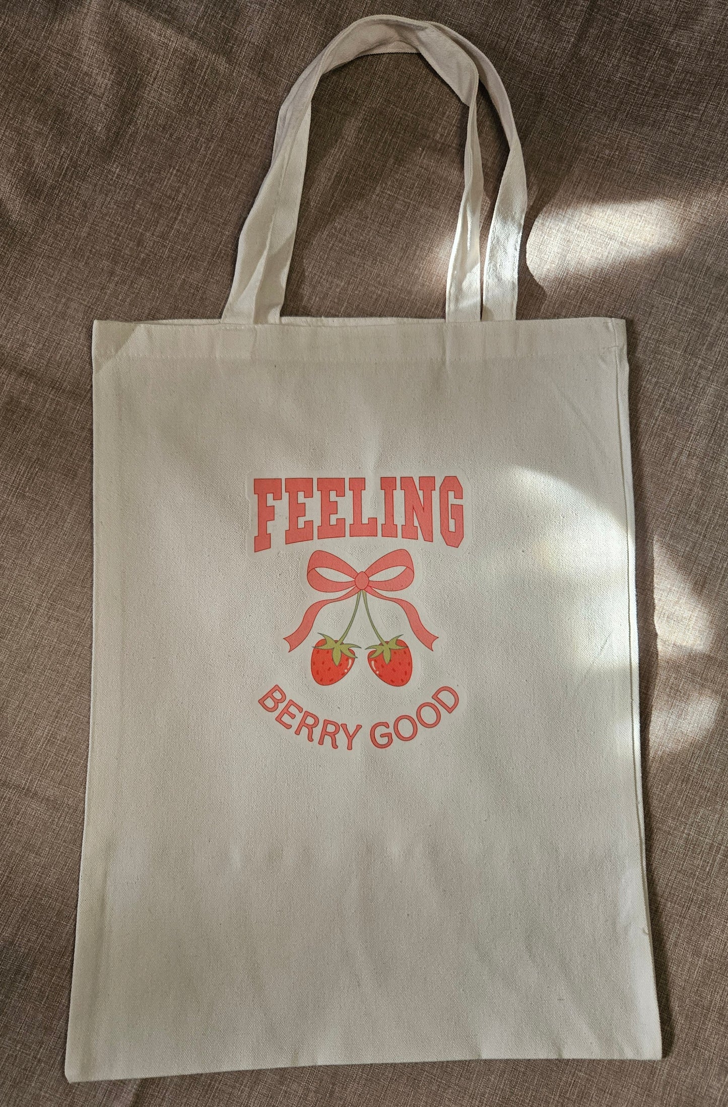 Feeling Berry Good - Large Tote Bag